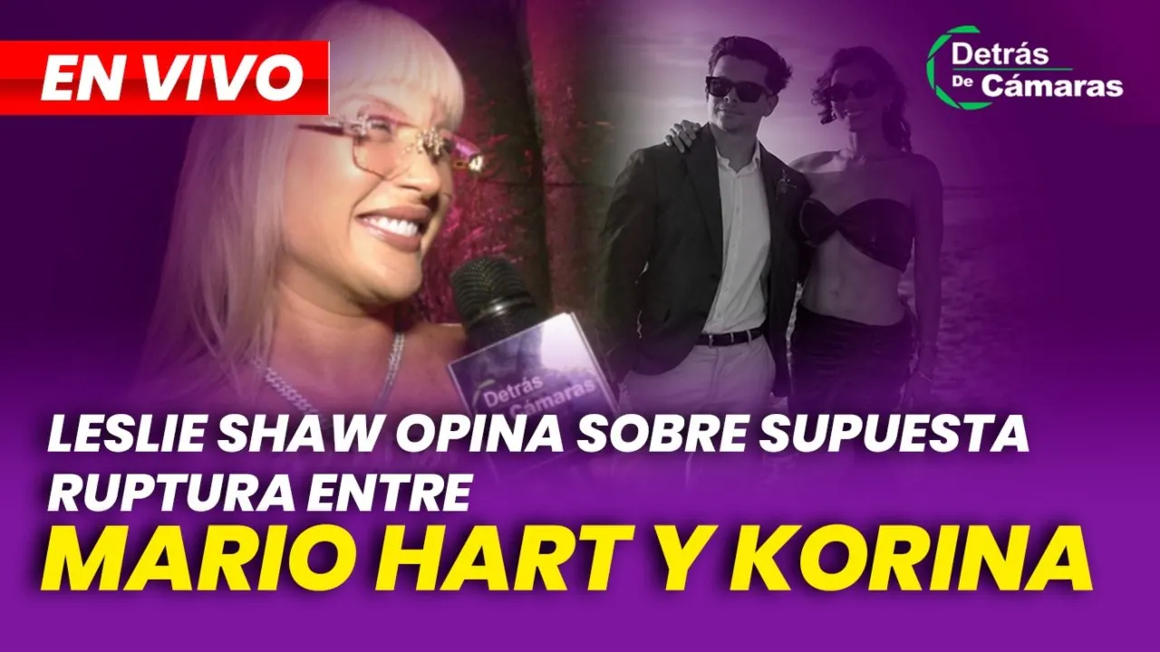 Reproducir: 🔴 EN VIVO | LESLIE SHAW OPINA SOBRE MARIO HART Y KORINA| DETRÁS DE CÁMARAS – Panamericana TV