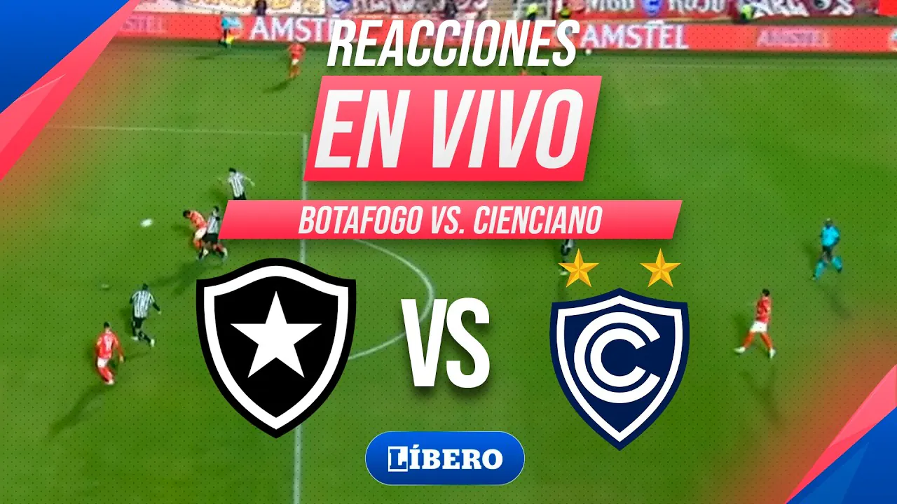 Reproducir: CIENCIANO VS BOTAFOGO | SUDAMERICANA PARTIDO DE VUELTA | Líbero