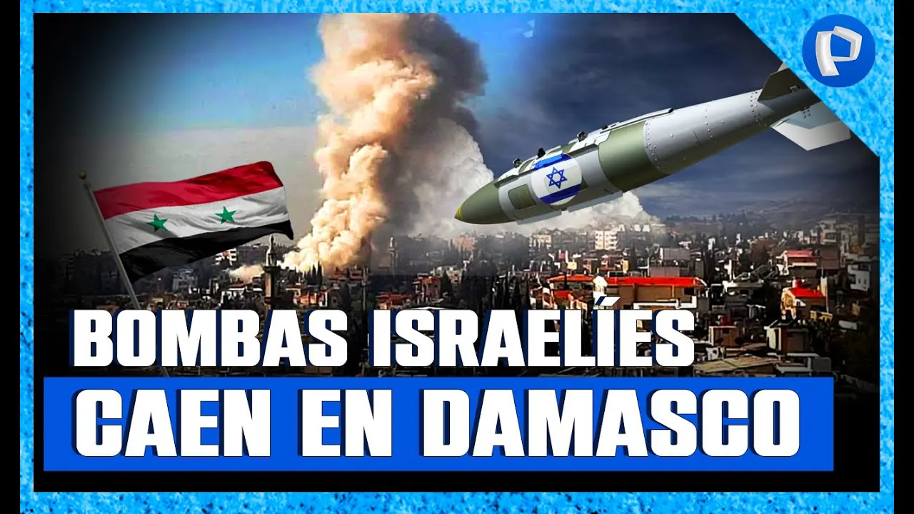 Reproducir: 💣Damasco sufre potentes ataques de Israel 🌍⚠️ | #PanamericanaDigital