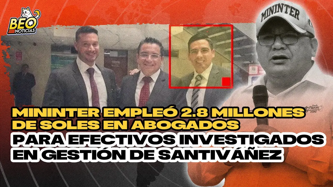 Reproducir: SANTIVÁÑEZ DESPILFARRA CASI 3M PARA DEFENDER POLICÍAS | BEO NOTICIAS