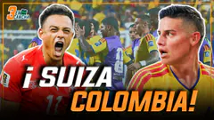 #ENVIVO | SUIZA - COLOMBIA: ¡SALE EL RIVAL DE ARGENTINA EN CUARTOS DE FINAL! #3ENCANCHA