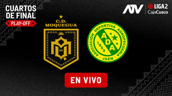 EN VIVO | LIGA 2 - CUARTOS DE FINAL - PLAY OFF | CD MOQUEGUA VS ADA JAÉN | #ATVDEPORTES