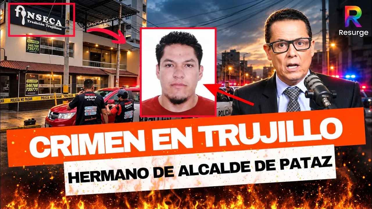 Reproducir: 💥 ¡NUEVO CRIMEN SACUDE TRUJILLO! ASESINAN A HERMANO DE ALCALDE
