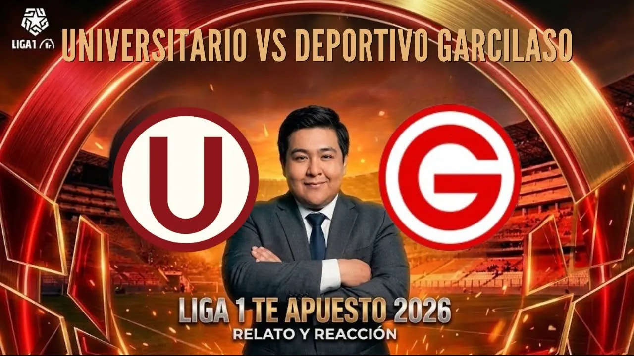 Reproducir: 🔴 UNIVERSITARIO vs DEPORTIVO GARCILASO EN VIVO 🔥 | Fecha 10 Liga 1 2026 | Narración y Reacción