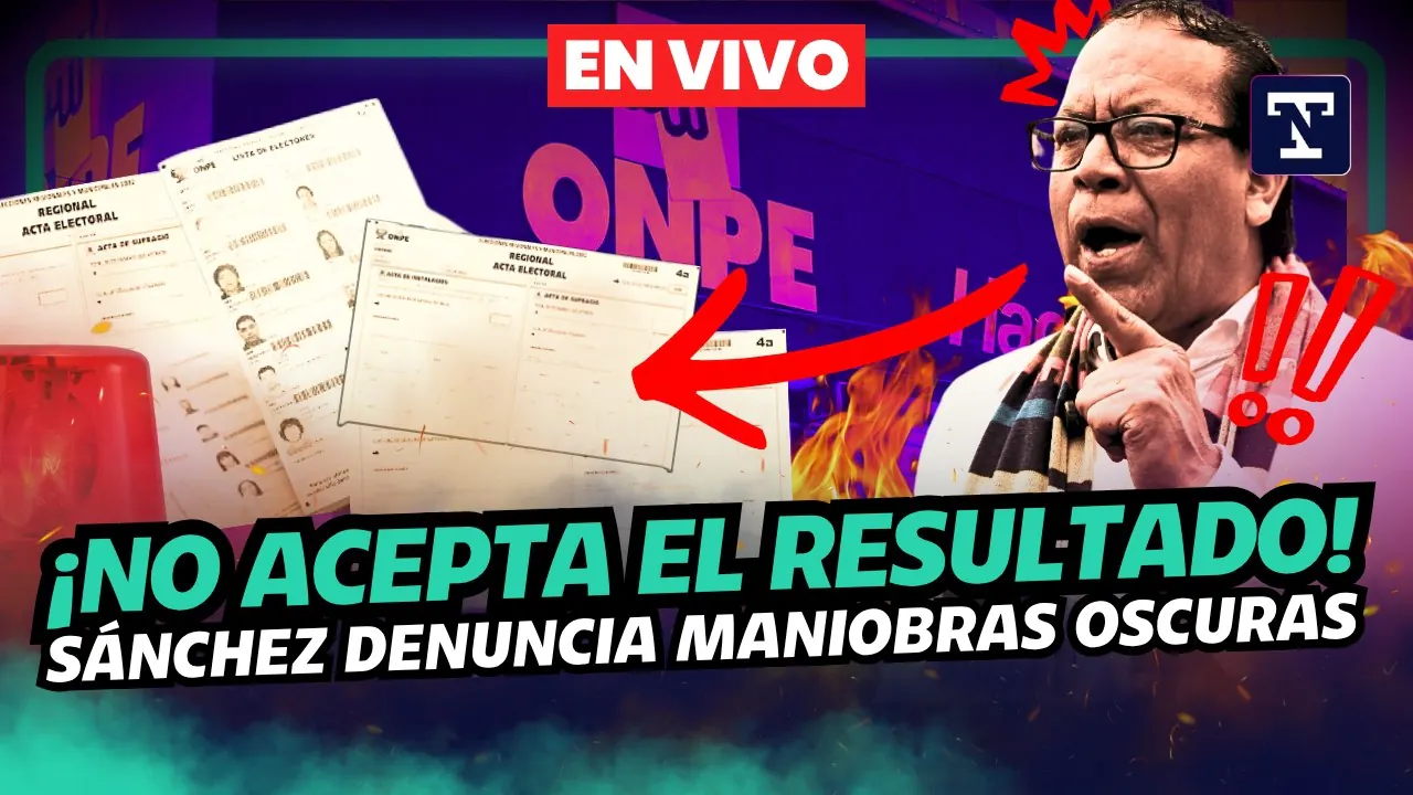 Reproducir: #ENVIVO ¿CRISIS ELECTORAL? 🚨 SÁNCHEZ DENUNCIA MANIOBRAS PARA ALTERAR EL RESULTADO | TRIVU NOTICIAS