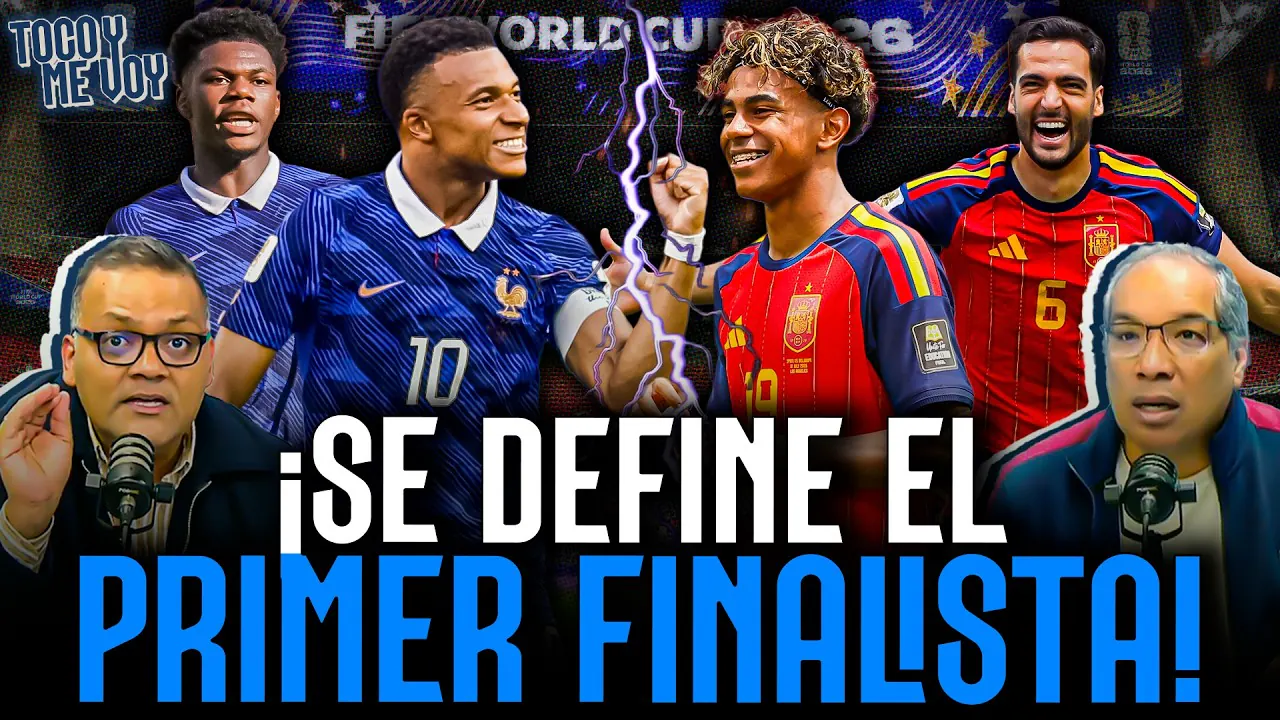 Reproducir: 🔥⚽ #ENVIVO | ¡HOY TENEMOS AL PRIMER FINALISTA! ¿MBAPPÉ Y SU TERCER FINAL O YAMAL Y LA PRIMERA? #TYMV