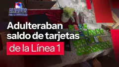 Desarticulan banda que adulteraba saldo de tarjetas de Línea 1 | "Aliados por la seguridad" EN VIVO