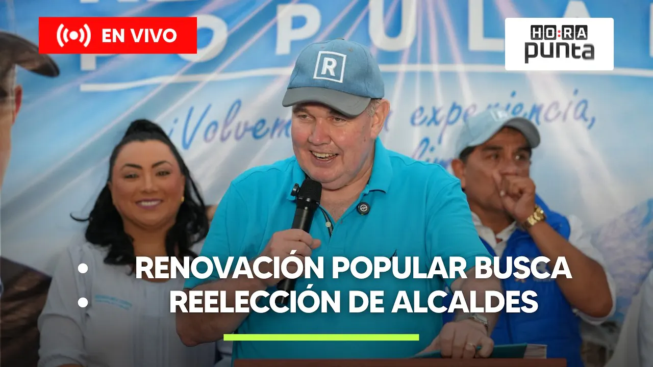 Reproducir: RENOVACIÓN POPULAR PROPONE REELECCIÓN INMEDIATA DE GOBERNADORES Y ALCALDES | HORA PUNTA
