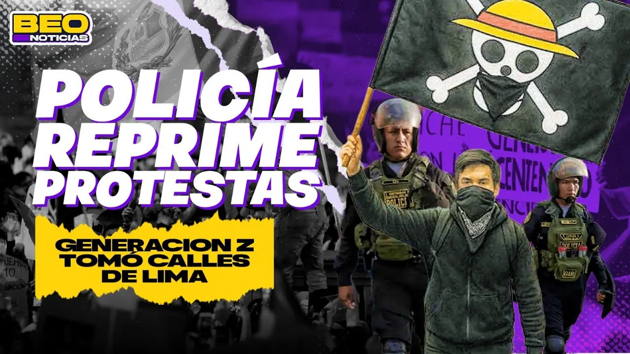Reproducir: REPRESIÓN POLICIAL CONTRA GENERACIÓN Z | BEO NOTICIAS 🟣