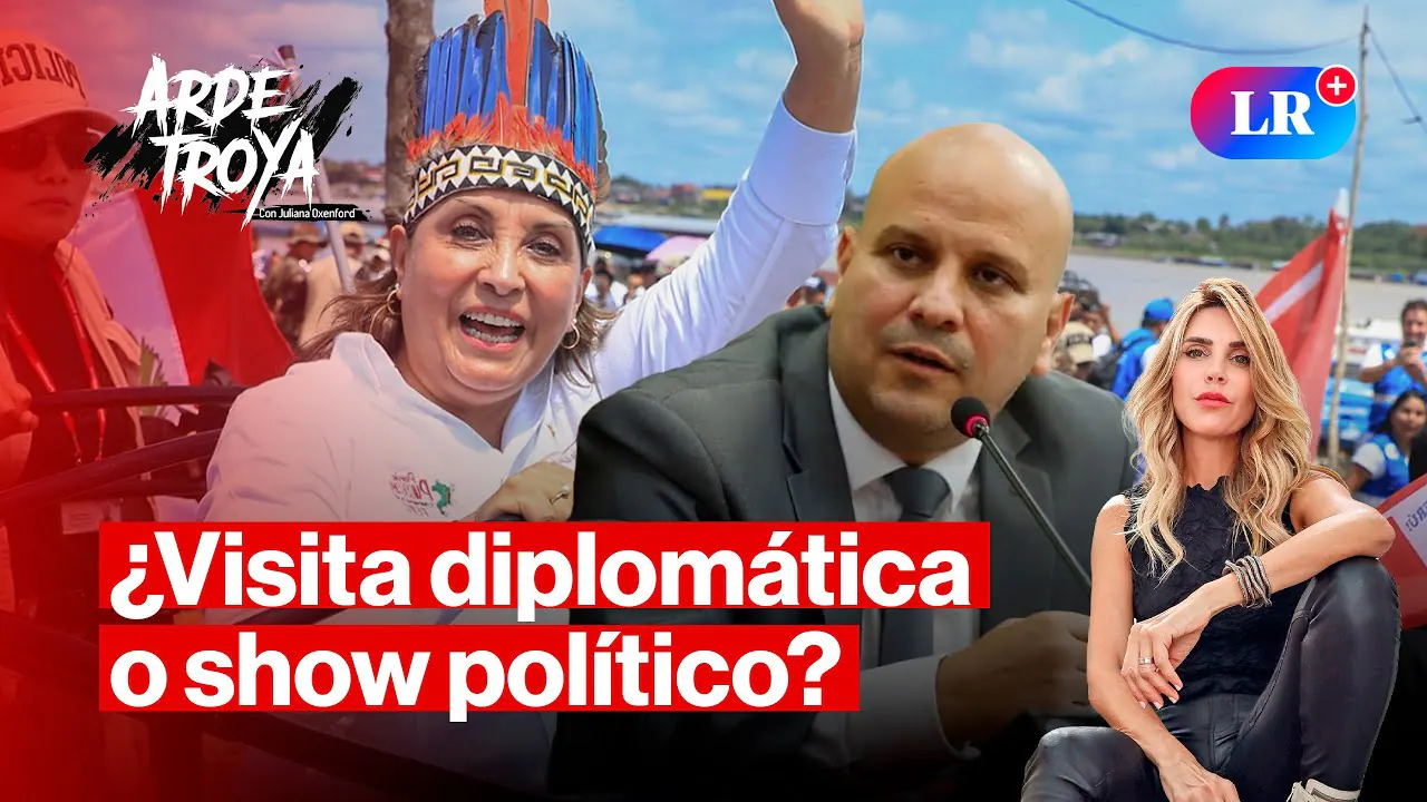 Reproducir: DINA BOLUARTE pisa tierra caliente mientras el CONGRESO se esfuma | Arde Troya con JULIANA OXENFORD