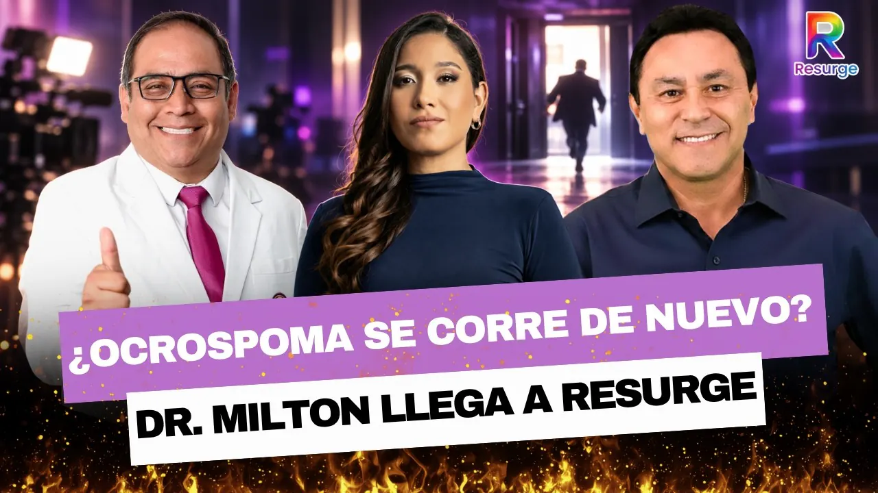 Reproducir: ☕💥 Enrique Ocrospoma Pella y Dr. Milton Ramirez en RESURGE💥☕