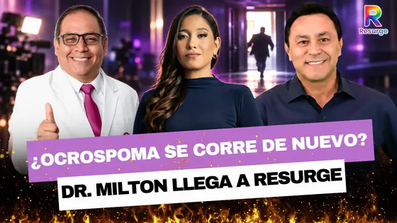 Enrique Ocrospoma Pella y Dr. Milton Ramirez en RESURGE