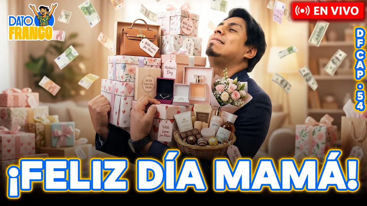 Reproducir: 🔥⚽ #ENVIVO | ¡HOY APOSTAMOS TODO POR MAMÁ! SALE EL REGALO POR EL DÍA DE LA MADRE CON DF⚡#DATOFRANCO