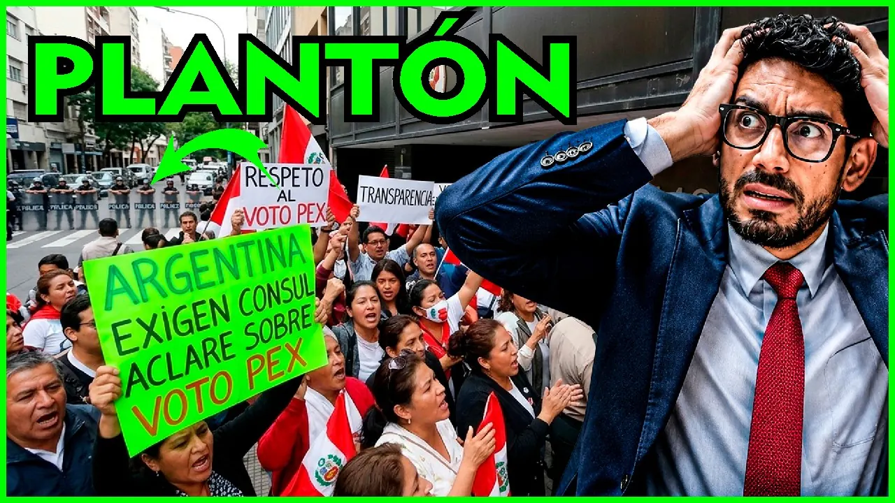 Reproducir: 🔴 Argentina! Protestan en el consulado Peruano. Elecciones Generales 2017