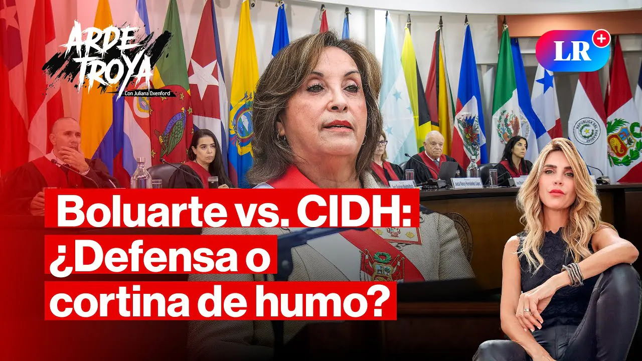 Reproducir: DINA vs. CIDH, FISCALÍA vs. SANTIVÁÑEZ y ALCALDE en modo campaña | Arde Troya con JULIANA OXENFORD