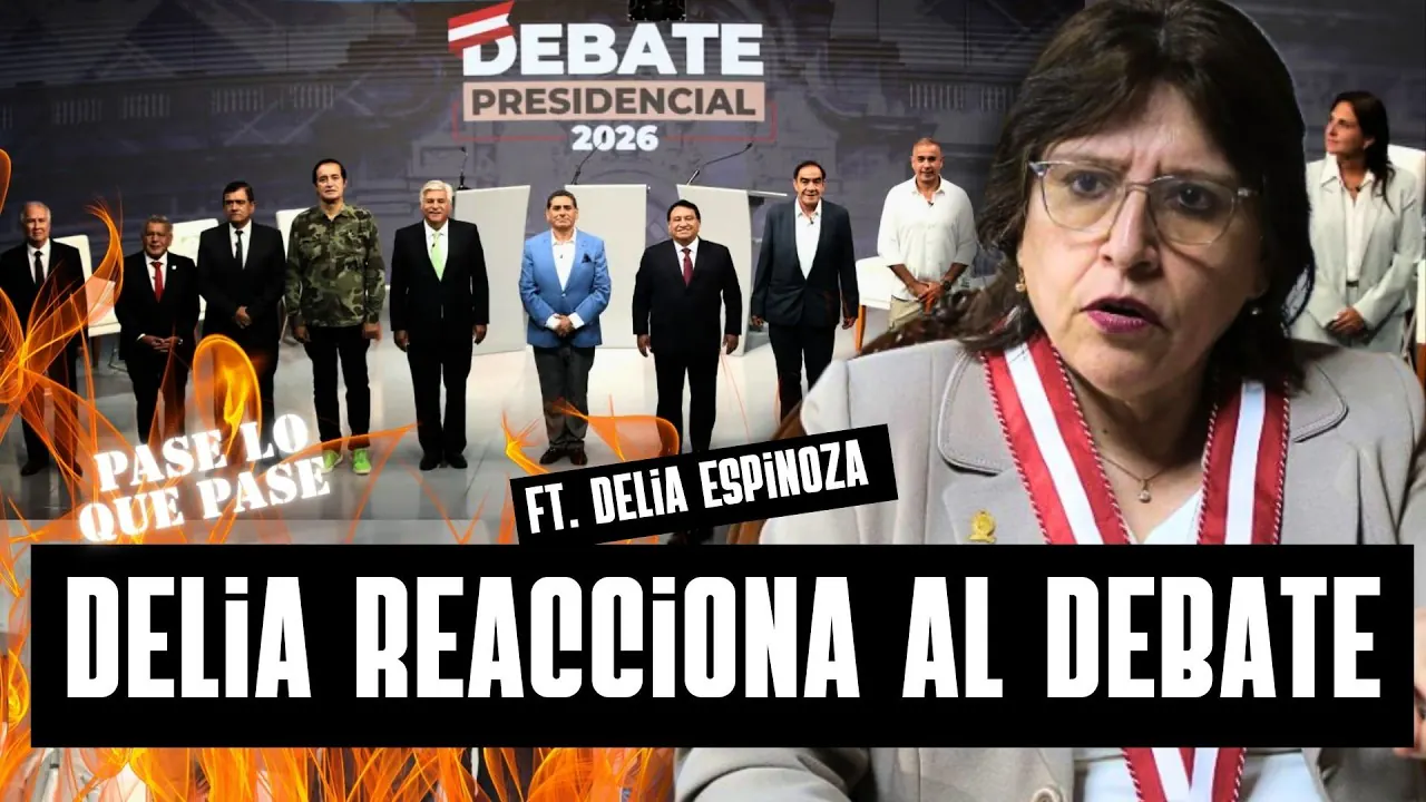 Reproducir: Debate presidencial 2026 Forsyth, Espá, Sánchez y Molinelli: Delia Espinoza reacciona EN VIVO | PLQP