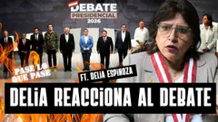 Debate presidencial 2026 Forsyth, Espá, Sánchez y Molinelli: Delia Espinoza reacciona EN VIVO | PLQP