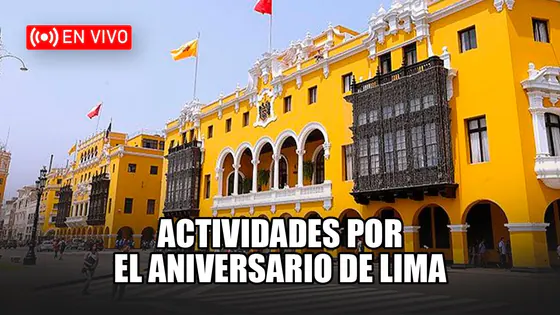 #envivo SESIÓN SOLENME POR EL 491 ANIVERSARIO DE LIMA