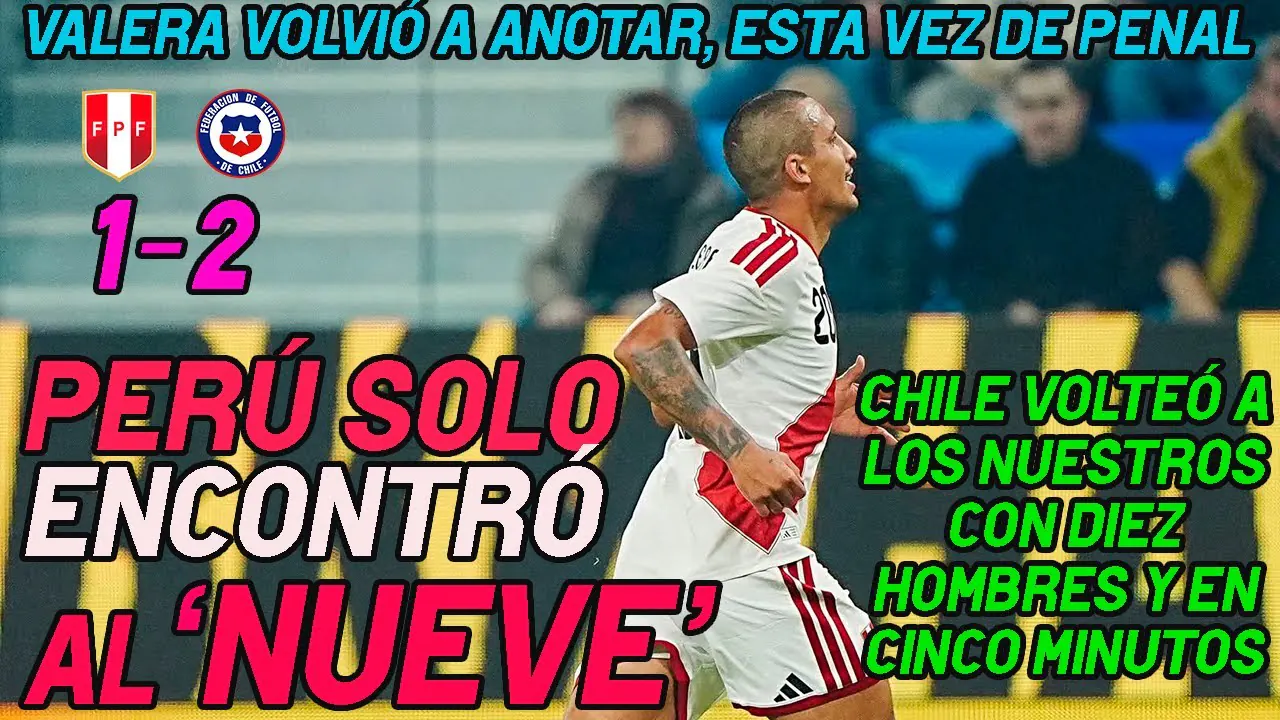 Reproducir: DECEPCIONANTE ACTUACIÓN DE PERÚ / QUINTO GOL DE VALERA / DESCENDEREMOS AÚN MÁS EN RANKING FIFA