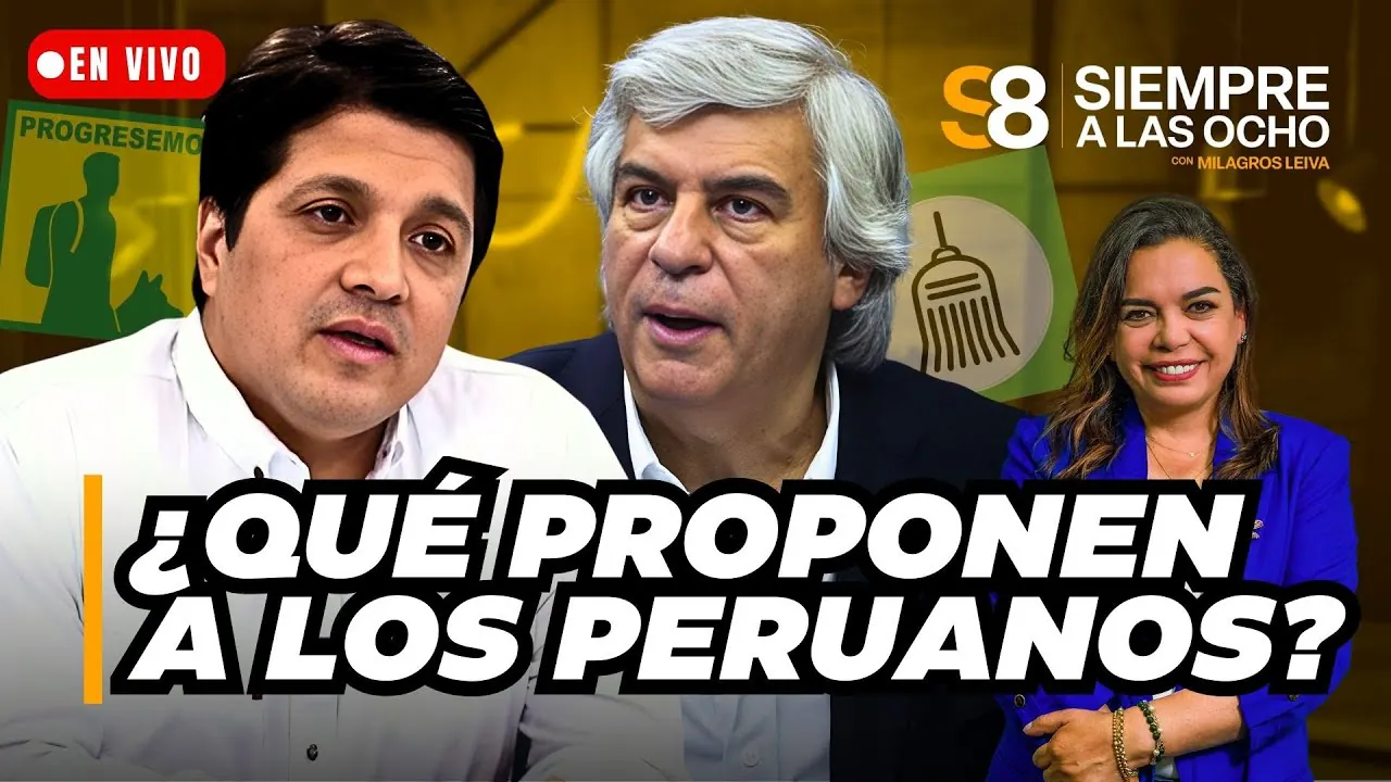 Reproducir: 🟡 ‘POPY’ OLIVERA Y PAUL JAIMES SE LANZAN A LAS PRESIDENCIALES 2026 | Siempre a las ocho