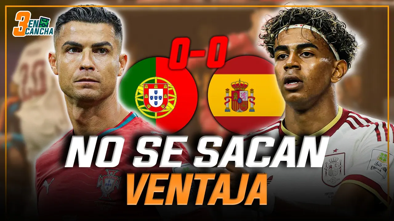 Reproducir: #ENVIVO | 🔴CR7 vs. YAMAL: PORTUGAL Y ESPAÑA NO SE HACEN DAÑO #3ENCANCHA