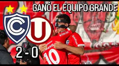 POST SALA: CIENCIANO 2-0 UNIVERSITARIO - GANÓ EL EQUIPO GRANDE