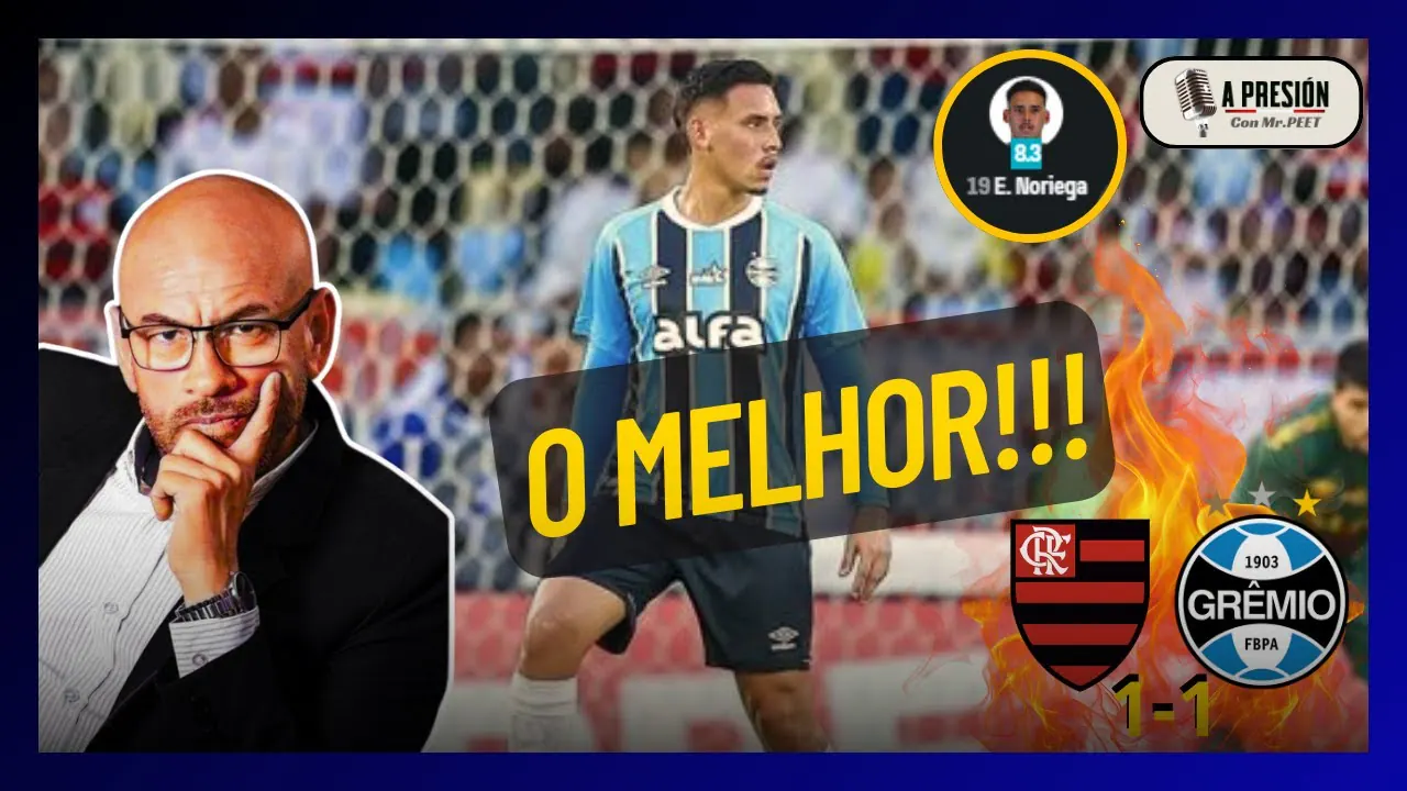 Reproducir: ¡¡O MELHOR!! Erick Noriega FUE TITULAR Y EL MEJOR ante Flamengo