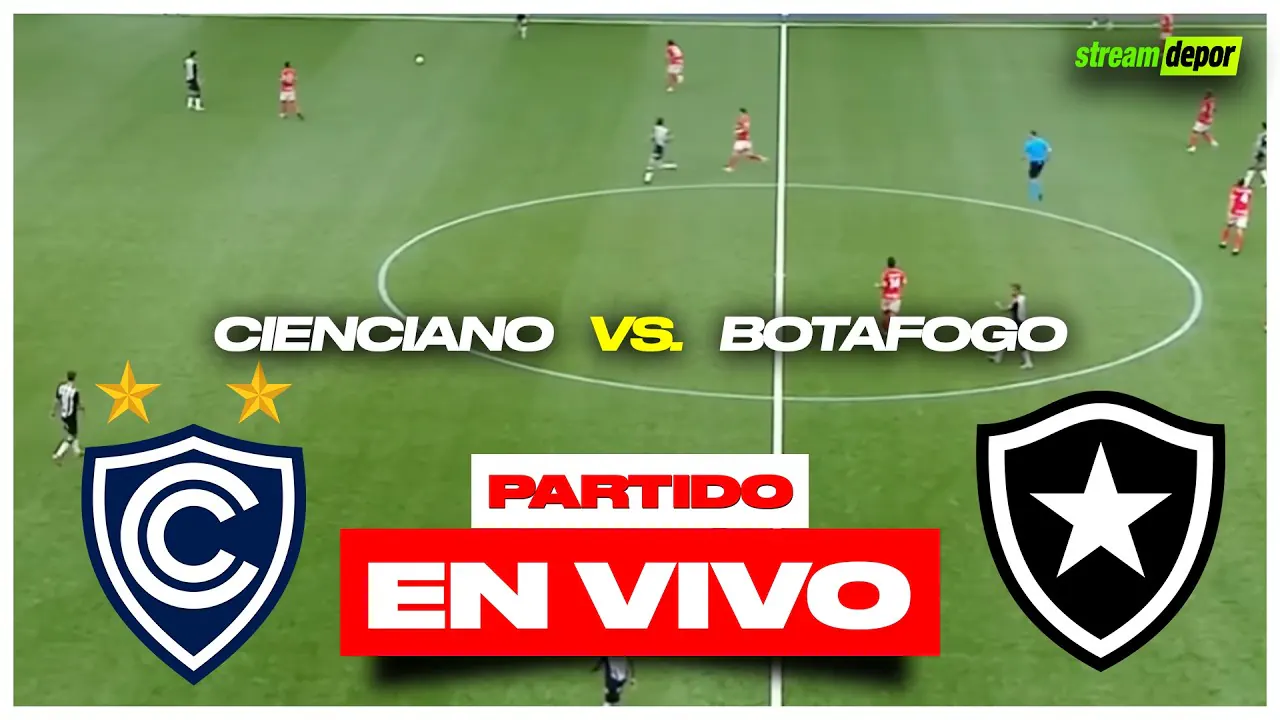Reproducir: CIENCIANO VS BOTAFOGO EN VIVO COPA SUDAMERICANA | Stream Depor