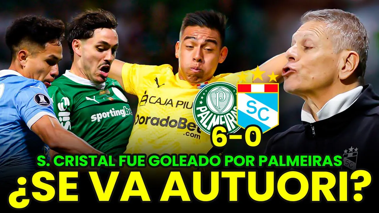 Reproducir: ¡PAPELÓN! SPORTING CRISTAL SUFRIÓ HUMILLANTE GOLEADA (6-0) POR PALMEIRAS