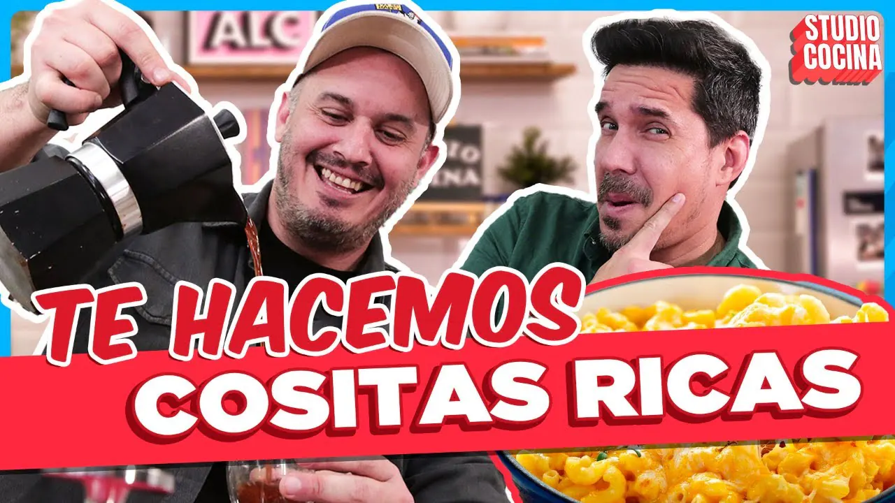 Reproducir: GABRIEL Y ERNESTO TE HACEN COSITAS RICAS I MAC AND CHEESE I Studio Cocina