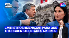KEIKO FUJIMORI INSISTE CON GOBERNAR SOLA | QUE NO SE TE OLVIDE CON CARLOS CORNEJO