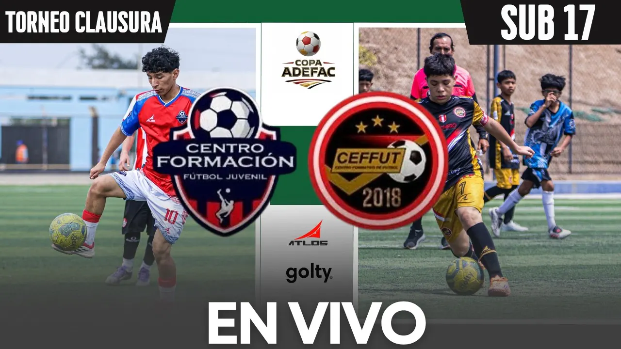 Reproducir: FÚTBOL JUVENIL vs CEFFUT SUB17| COPA ASOCIACIÓN ADEFAC | 5TA FECHA | TORNEO CLAUSURA