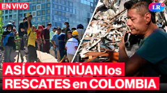 EN VIVO RESCATE EN COLOMBIA tras TERREMOTO de 7,4 | #LR