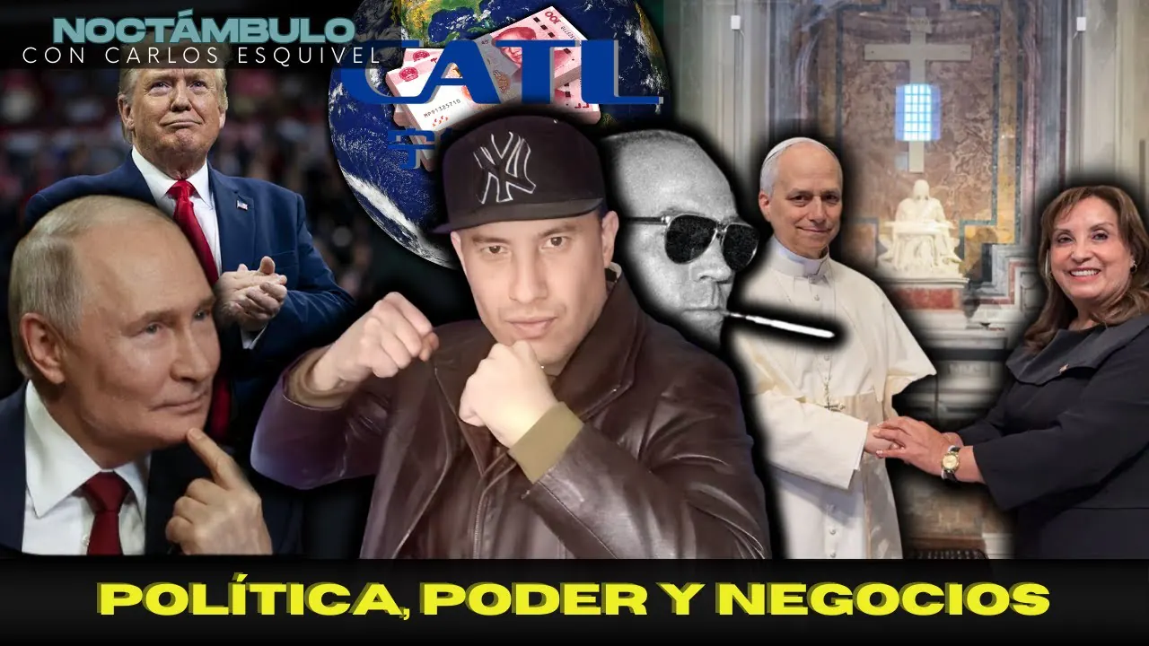 Reproducir: DINA VIAJA AL VATICANO, TRUMP PRESIONA A PUTIN Y CHINA IMPONE SU PODER | NOCTÁMBULO GEOPOLÍTICO