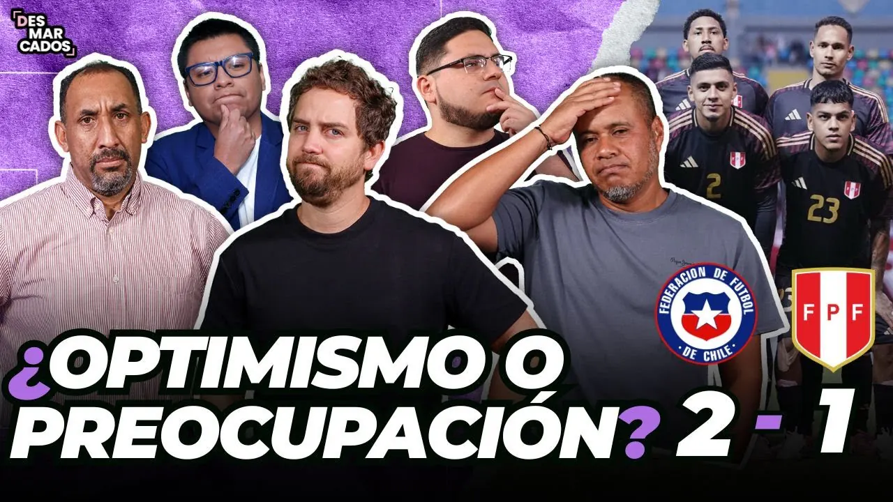 Reproducir: DERROTA, ¿PERO LOS NUEVOS APROBARON ANTE CHILE? Chile 2-1 Perú
