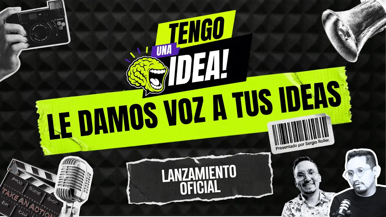 Reproducir: PILOTO EN VIVO - TENGO UNA IDEA CON SERGIO ROLLER