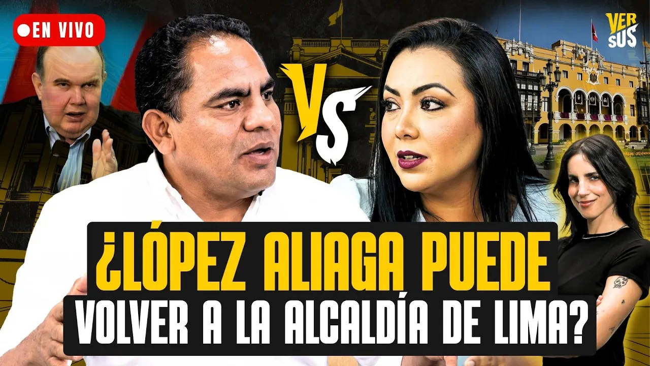 Reproducir: 🟠 ¿LÓPEZ ALIAGA DEBERÍA VOLVER A LA ALCALDÍA DE LIMA O ASUMIR EN EL CONGRESO? | Versus