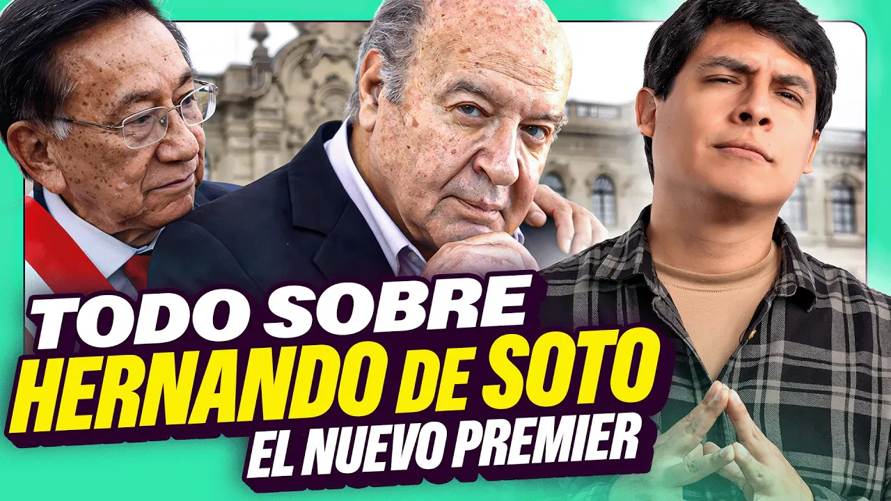 Reproducir: ¿QUIÉN ES EL NUEVO PREMIER HERNANDO DE SOTO? | HABLA GOOD