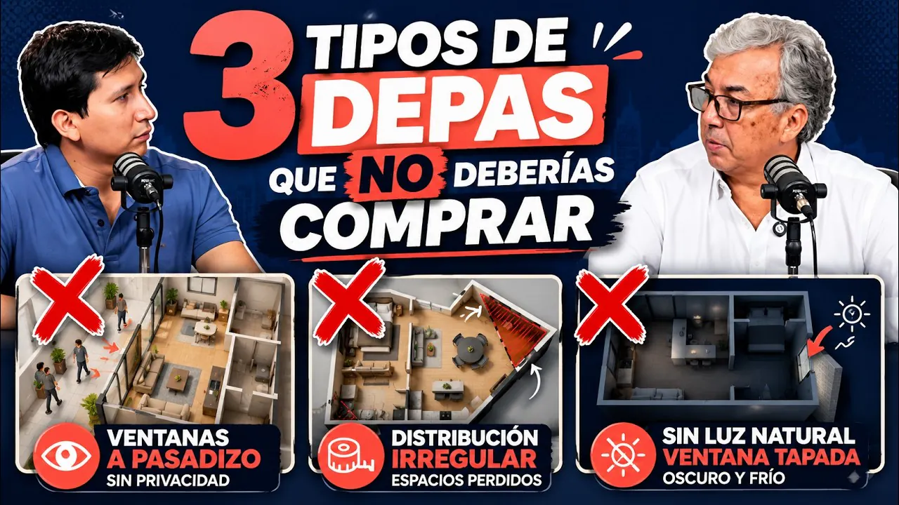 Reproducir: 3 TIPOS DE DEPAS QUE NO DEBERÍAS COMPRAR - INFOINMUEBLES