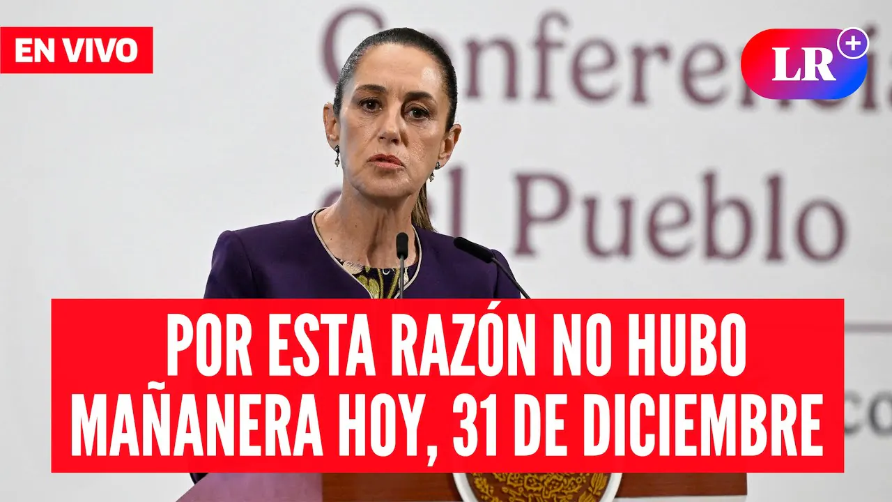 Reproducir: 🔴 Claudia Sheinbaum EN VIVO en la Mañanera de HOY, 31 de diciembre 2025 | #EnDirectoLR