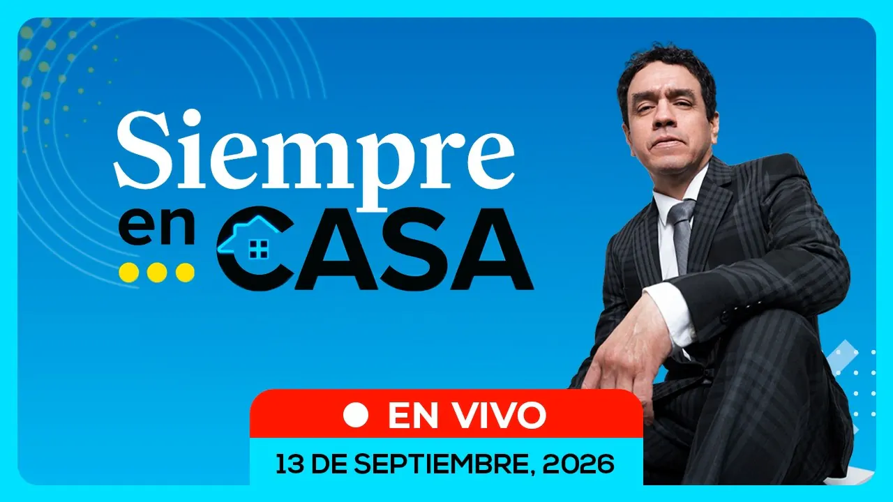 Reproducir: 📲🔴 #ENVIVO 🏚️ SIEMPRE EN CASA EN RPP (13/09/26)