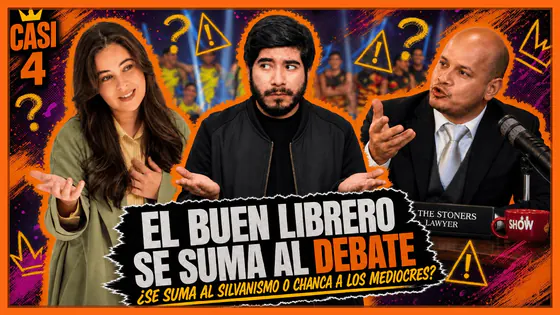 HOY SILVANISMO AL FALLO + EL BUEN LIBRERO EN CASI 4: ¿PRUEBA PISA, IA Y GUERRERITOS? | CASI 4