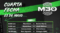 Fútbol ¡EN VIVO! - MASTER 30 INTERCOLEGIOS