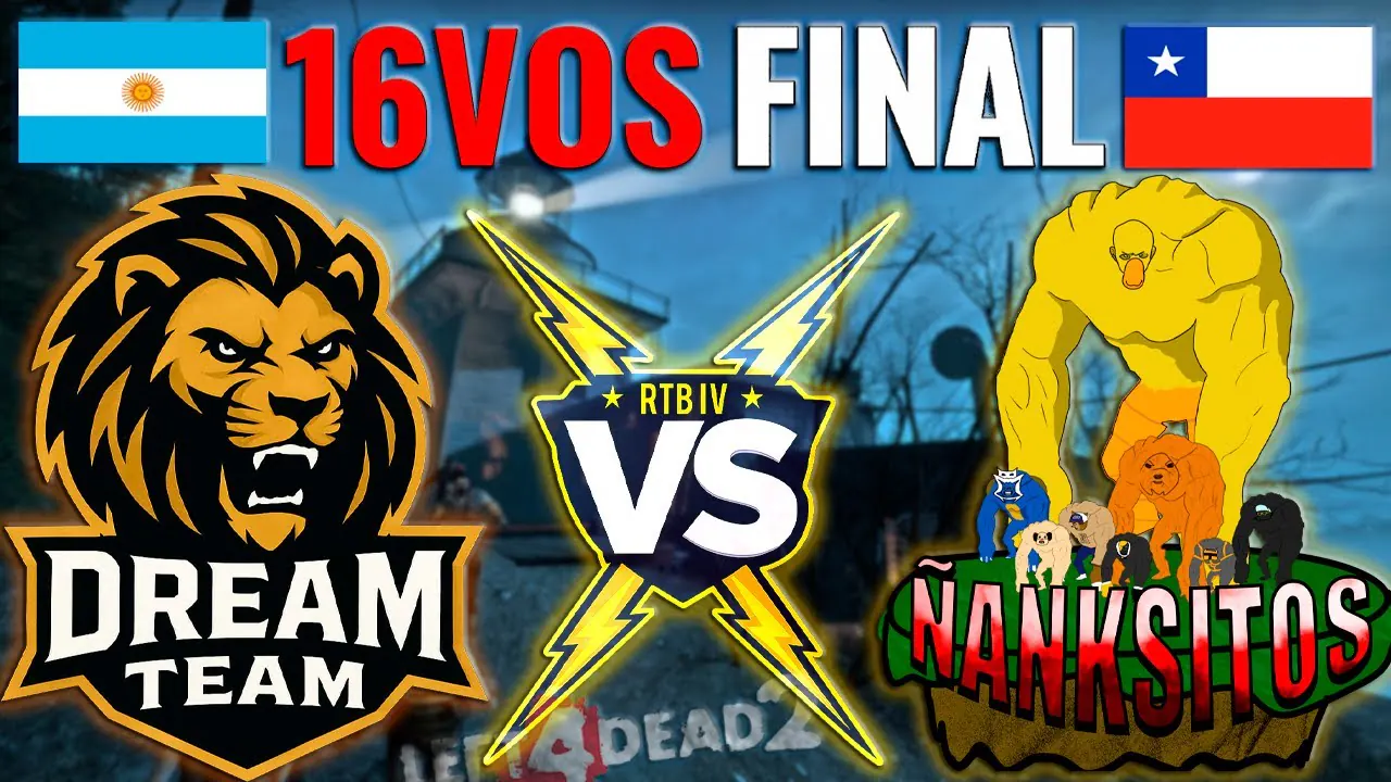 Reproducir: TORNEO LEFT 4 DEAD 2 RTB IV | Ñanksitos VS Dream Team | INVICTOS PRODIGIOS |