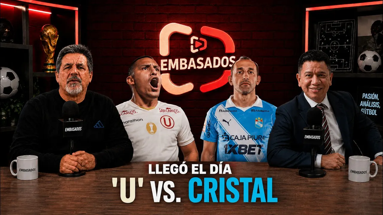 Reproducir: LLEGÓ EL DÍA: 'U' VS. SPORTING CRISTAL I ANIVERSARIO CREMA 102 AÑOS DE HISTORIA #EMBASADOS