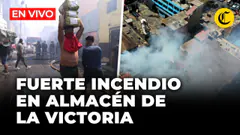 EN VIVO: incendio de gran magnitud en zona comercial de La Victoria | El Comercio