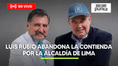 LUIS RUBIO RENUNCIA A SU CANDIDATURA A LA ALCALDÍA DE LIMA | HORA PUNTA EN VIVO