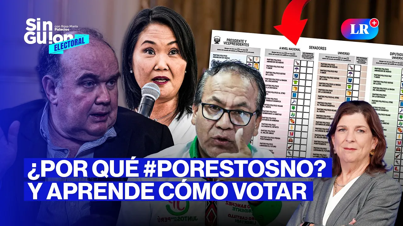 Reproducir: KEIKO MINTIÓ Y PEDRO CASTILLO REAPARECE | SIN GUION CON ROSA MARÍA PALACIOS #FEEG2026