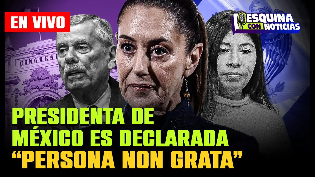 Reproducir: 🚨 Congreso sanciona a Claudia Sheinbaum por injerencia política #EsquinaConNoticias #LoÚltimo