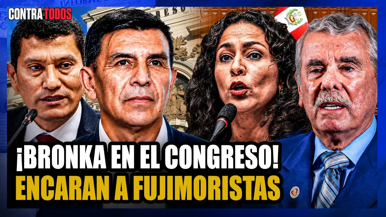 Reproducir: BRONKA: NUEVOS DIPUTADOS Y SENADOS ENCARAN A FUJIMORISTAS | CONTRA TODOS 🔴